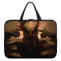 Scary Clown Print Laptop Sleeve With Handle