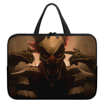 Scary Clown Print Laptop Sleeve With Handle