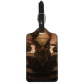 Scary Clown Print Luggage Tag