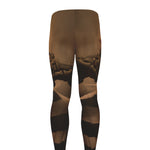 Scary Clown Print Men's leggings