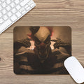 Scary Clown Print Mouse Pad