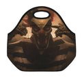 Scary Clown Print Neoprene Lunch Bag