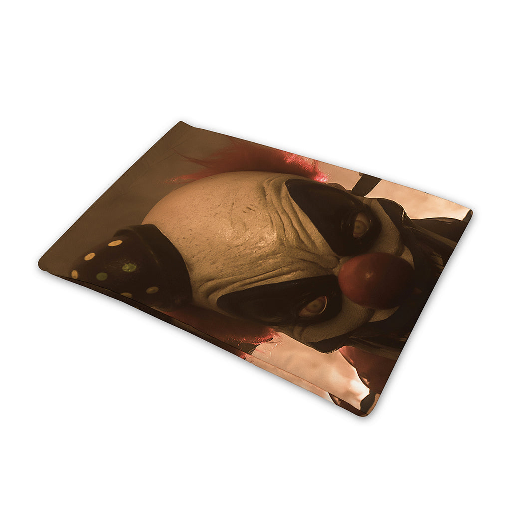 Scary Clown Print Pet Cooling Mat Cover