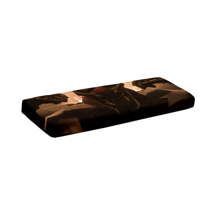 Scary Clown Print Piano Keyboard Cover