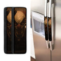 Scary Clown Print Refrigerator Handle Covers