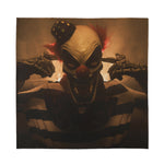 Scary Clown Print Silk Bandana