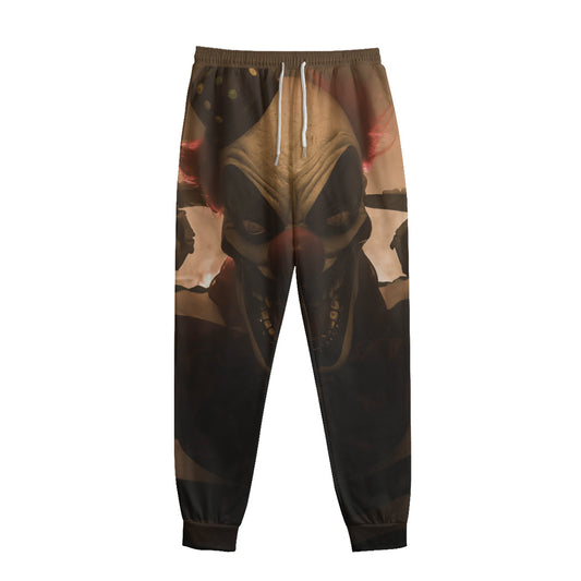 Scary Clown Print Sweatpants