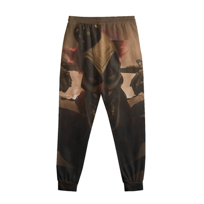 Scary Clown Print Sweatpants