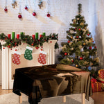 Scary Clown Print Tablecloth