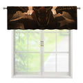 Scary Clown Print Window Valance