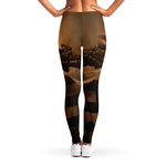 Scary Clown Print Women's Leggings