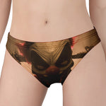 Scary Clown Print Women's Panties