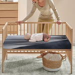 Scary Ghost 3D Print Baby Crib Sheet