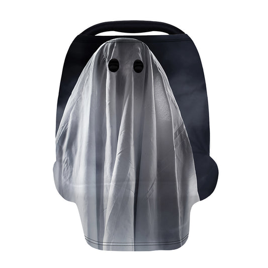 Scary Ghost 3D Print Baby Seat Cover