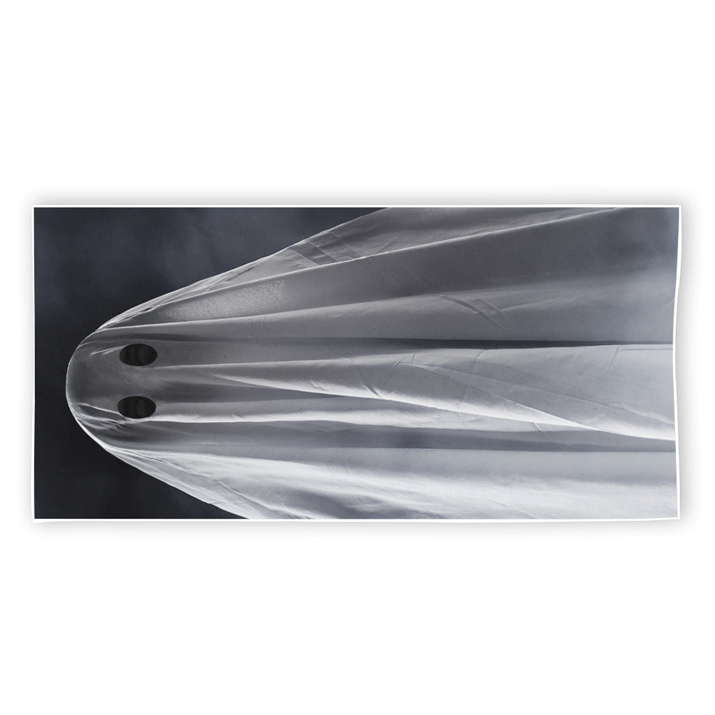 Scary Ghost 3D Print Beach Towel