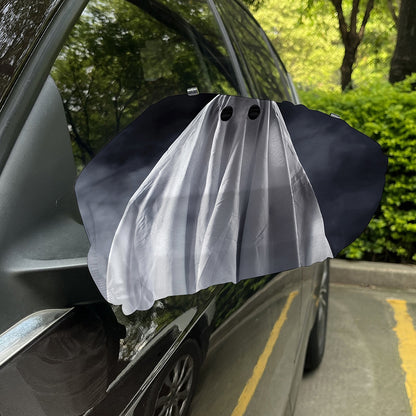 Scary Ghost 3D Print Car Side Mirror Covers