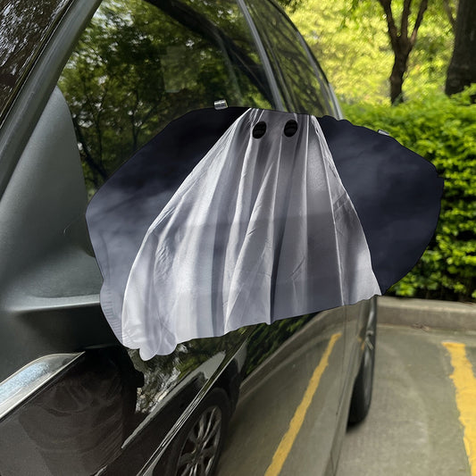 Scary Ghost 3D Print Car Side Mirror Covers