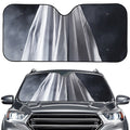 Scary Ghost 3D Print Car Windshield Sun Shade