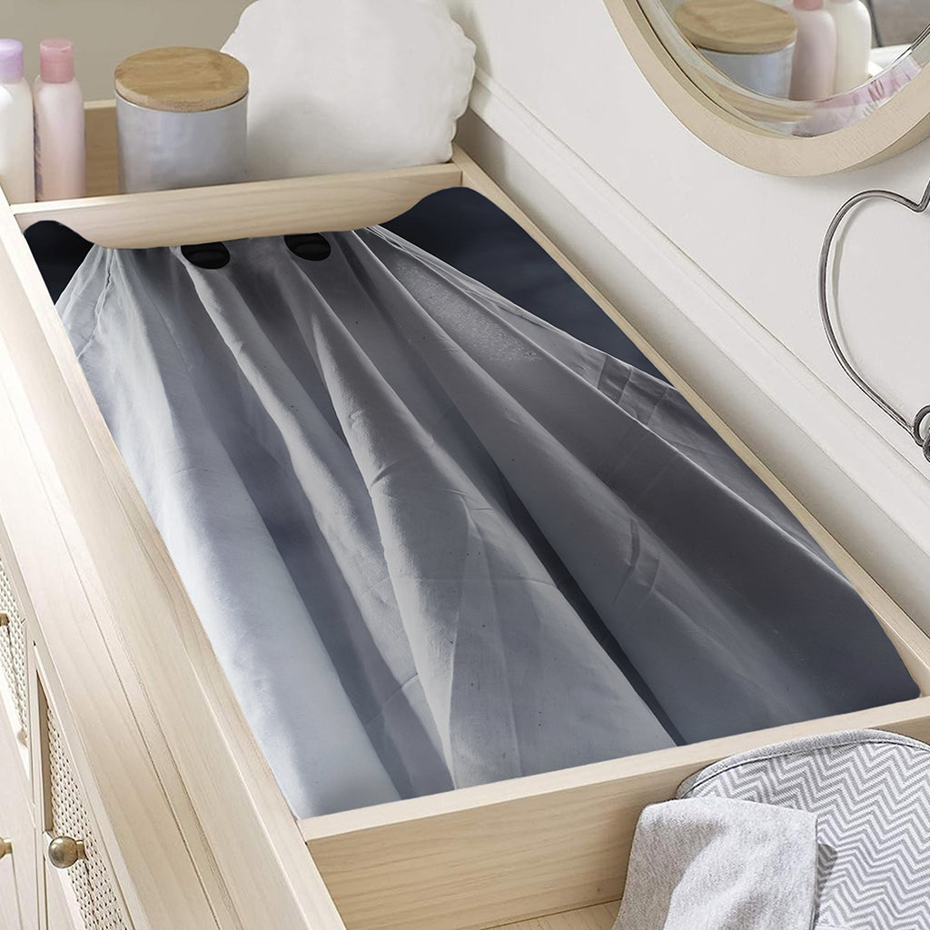 Scary Ghost 3D Print Changing Pad Cover