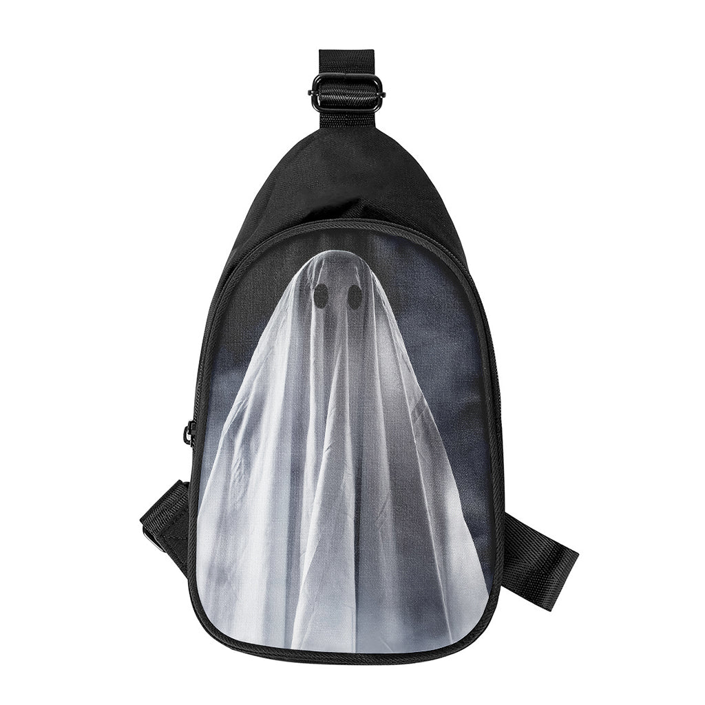 Scary Ghost 3D Print Chest Bag