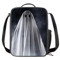 Scary Ghost 3D Print Crossbody Lunch Bag