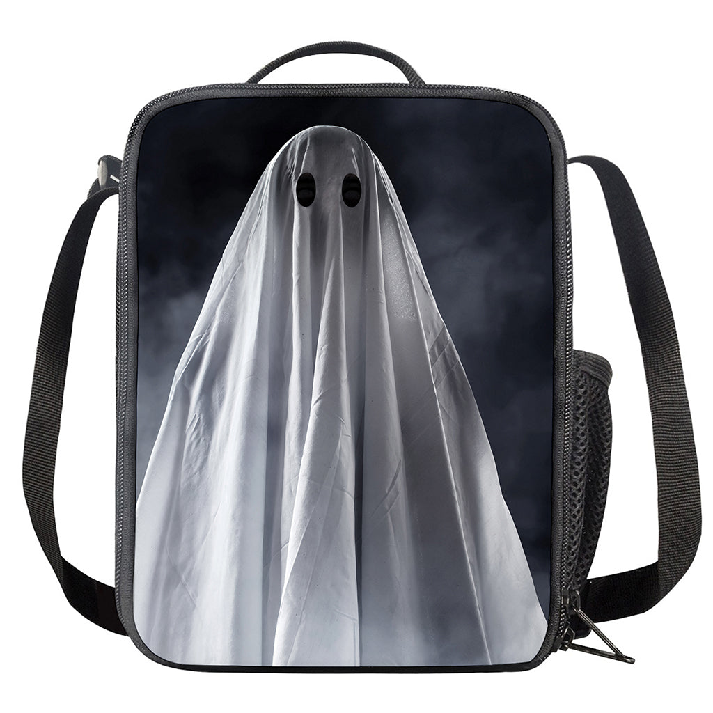 Scary Ghost 3D Print Crossbody Lunch Bag