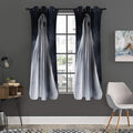 Scary Ghost 3D Print Grommet Curtain Panels