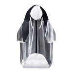 Scary Ghost 3D Print Dog Zip Up Hoodie