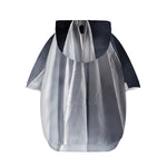 Scary Ghost 3D Print Dog Zip Up Hoodie