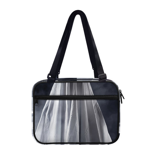 Scary Ghost 3D Print Double Strap Bible Bag