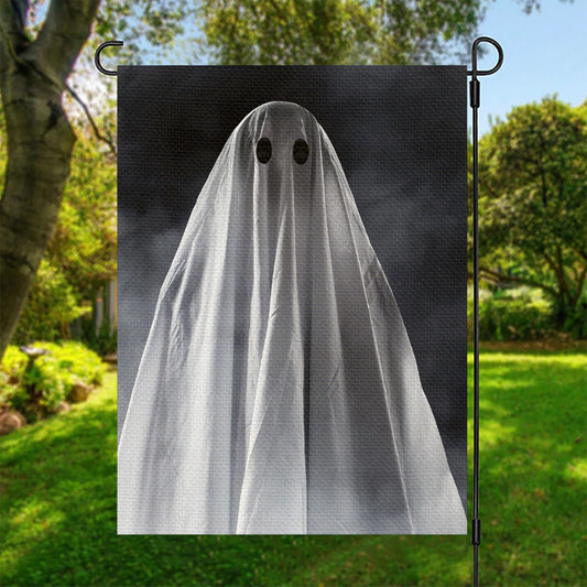Scary Ghost 3D Print Garden Flag
