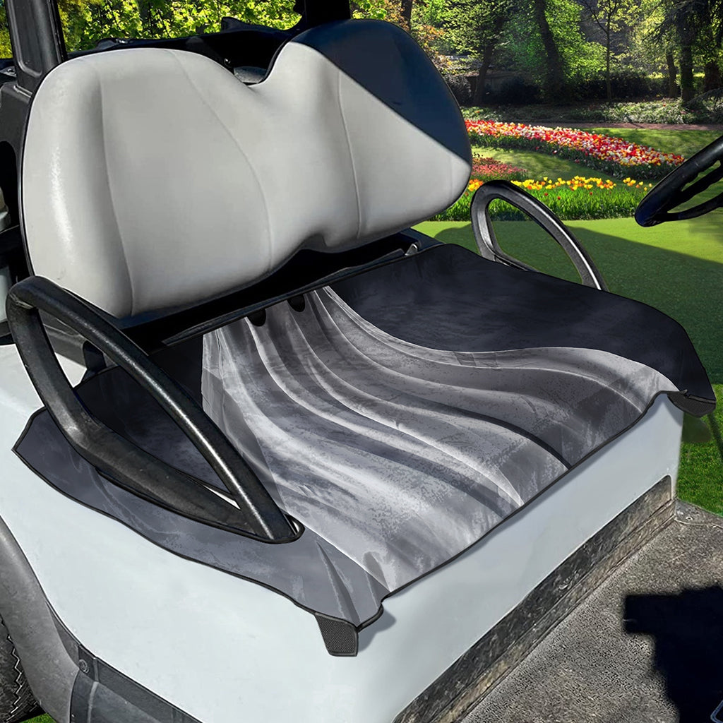 Scary Ghost 3D Print Golf Cart Seat Cover