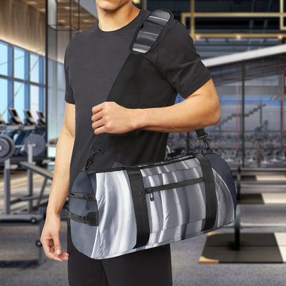 Scary Ghost 3D Print Gym Bag