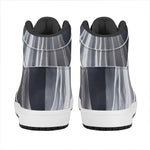 Scary Ghost 3D Print High Top Leather Sneakers