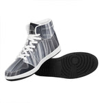 Scary Ghost 3D Print High Top Leather Sneakers