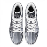 Scary Ghost 3D Print High Top Leather Sneakers
