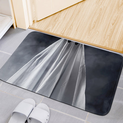 Scary Ghost 3D Print Indoor Door Mat