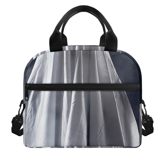Scary Ghost 3D Print Insulated Lunch Bag