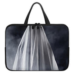 Scary Ghost 3D Print Laptop Sleeve With Handle