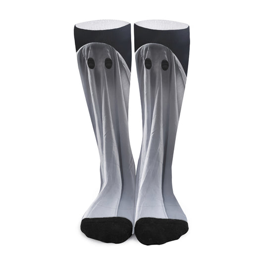 Scary Ghost 3D Print Long Socks