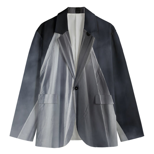 Scary Ghost 3D Print Men's Blazer