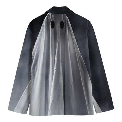 Scary Ghost 3D Print Men's Blazer