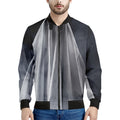 Scary Ghost 3D Print Men's Bomber Jacket