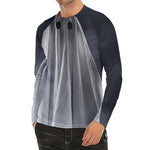 Scary Ghost 3D Print Men's Long Sleeve Rash Guard