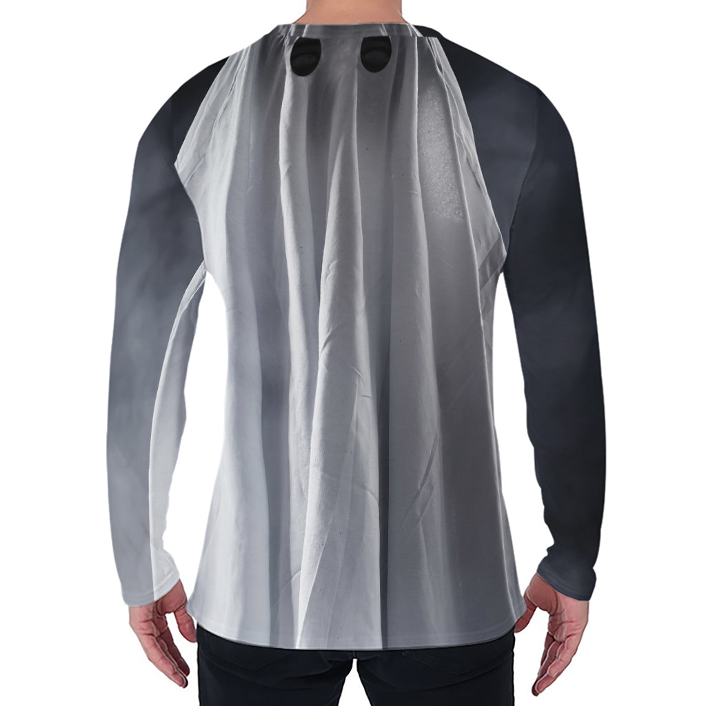 Scary Ghost 3D Print Men's Long Sleeve T-Shirt