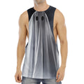 Scary Ghost 3D Print Men's Muscle Tank Top