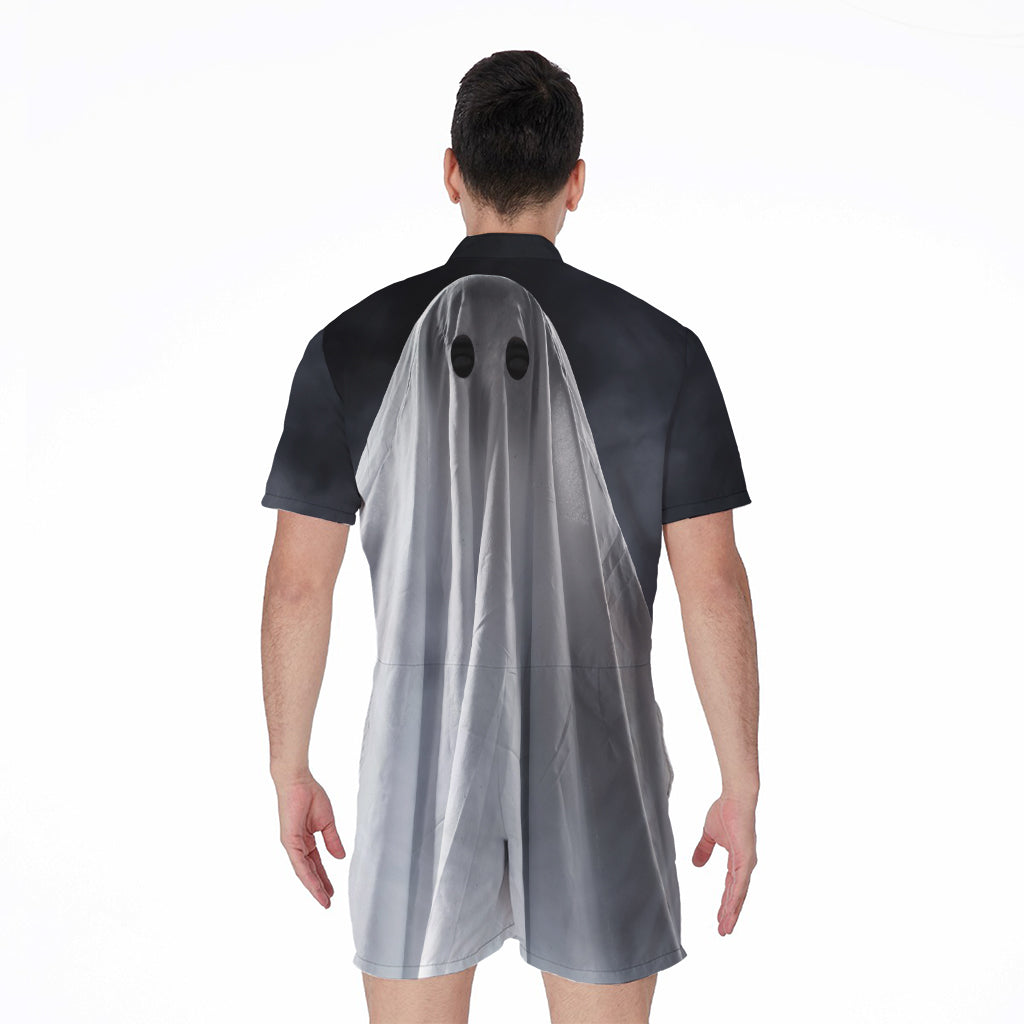 Scary Ghost 3D Print Men's Rompers