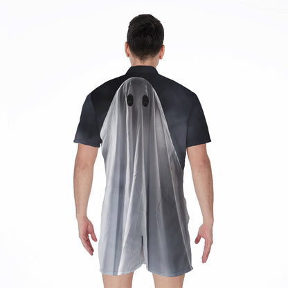 Scary Ghost 3D Print Men's Rompers