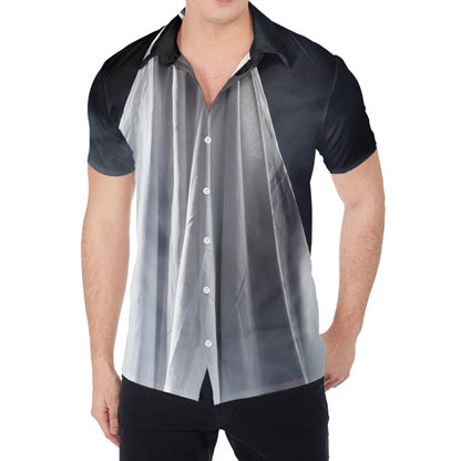 Scary Ghost 3D Print Men's Shirt