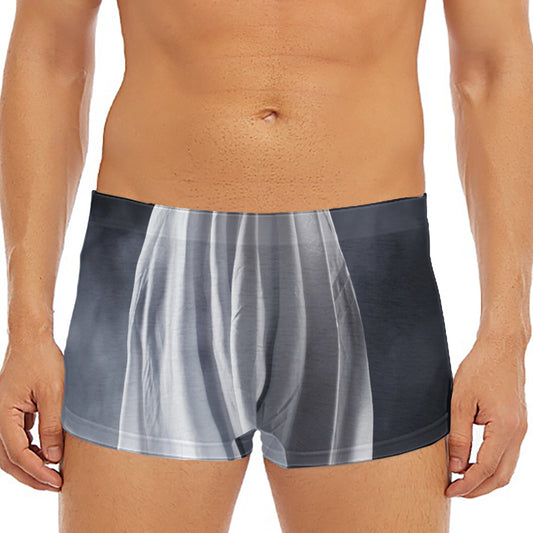 Scary Ghost 3D Print Men's Short Boxer Briefs
